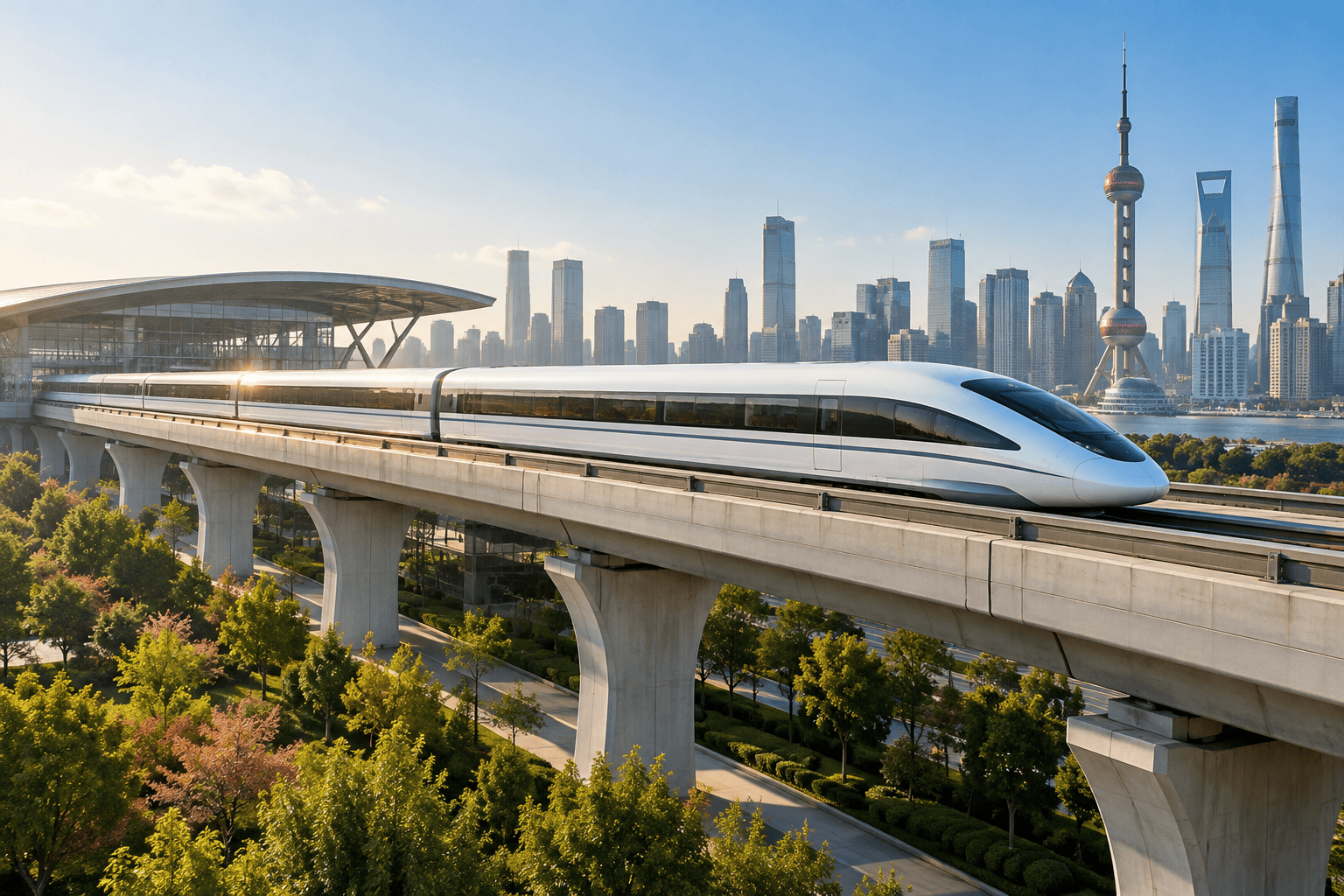 Metro & Maglev Train